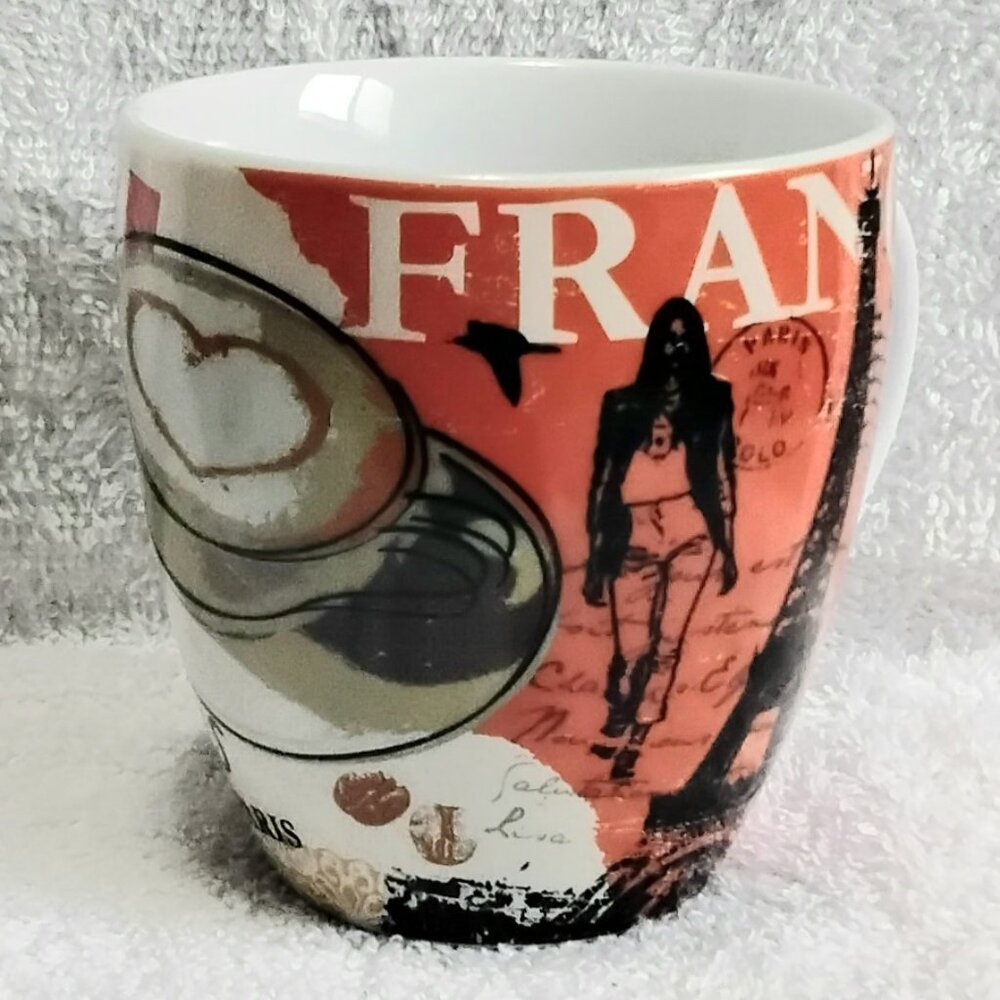 BNWOT Thick France Cafe des Artistes Cup by KONITZ Germany!!